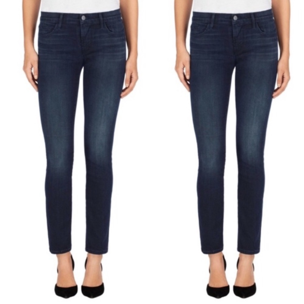 Anthropologie J Brand Dark Wash Skinny Jeans Size 25